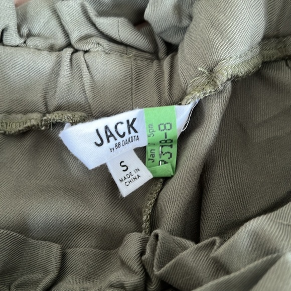 Jack BB Dakota paper bag waist shorts - Picture 3 of 3